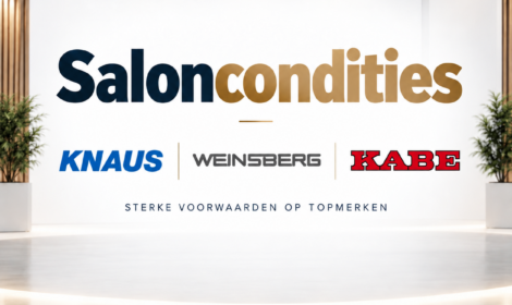 Saloncondities op nieuwe caravans bij Europacaravans