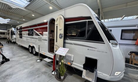 La caravane la plus longue chez Europacaravans mesure 11,60 m
