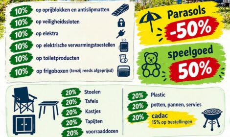 Ventes de fin de saison de la Campingshop